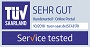 Bestnote für CHECK24 im TÜV Service Test 2016