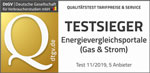 Testsieger Energievergleichsportale