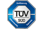 TÜV Süd zertifiziert
